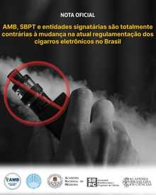 AMB-PI é uma das entidades que assinaram Nota conjunta contra o vape