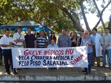 Médicos mantêm greve do HU